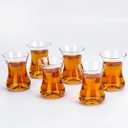 Turkish Tea Cup (Tulip) Set of 6