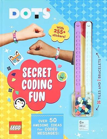 LEGO DOTS: Secret Coding Fun! (Book Plus), Hardcover – Sticker Book, October 19, 2021