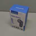 BEAUTURAL Fabric Shaver and Lint Remover, Sweater Defuzzer with 2-Speeds, 2 Replaceable Stainless Steel Blades, Battery Operated, Remove Clothes Fuzz, Lint Balls, Pills, Bobbles Gray