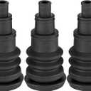 TonGass (3-Pack) Universal Firewall Boot, Safe and Convenient Firewall Grommet Kit, Can Accommodate 3/8 Inch to 1 Inch Wire Bundles