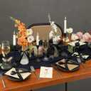 2 x Pretty Jolly Black Metal Glossy Ribbon for Gift Wrapping Handmade Bright Fabric Glitter Ribbon for Flower Bouquet Double Sided Sparkly Ribbons for DIY Crafts Wedding Invitations 1 Inch 20Yds