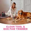 High-Suction Dog Grooming Vacuum for Small & Medium Dogs, Compact Hair Collection System for Regular Trimming & Maintenance, Strong Suction, Low-Mess Indoor Grooming