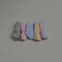 BAMBOO COOL Women's Underwear Mid Waisted Brief Ladies Seamless Panties Moisture Wicking Stretchy Full Coverage 5 Pack, Large