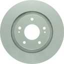 BOSCH 38011034 QuietCast Premium Disc Brake Rotor - Compatible with Select Mitsubishi Lancer, Outlander; FRONT - Single