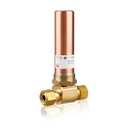 Water Hammer Arrestor 3/8" OD Comp x 3/8" FEM Comp Tee, Copper Hammer Arrestor, Applicable for Faucet, Dishwasher and Water Dispenser (Pack of 1)
