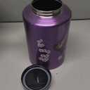 Large Funeral Cremation Urns for Adult Male Female Ashes, Up to 220 lbs Decorative Memorial Keepsake Urn for Human Women Man Dad Mom Remains with Velvet Bag(Hummingbird)