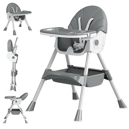 Baby High Chair with Foot Rest