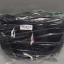 SHRRADOO Extra Large 50L Travel Laptop Backpack with USB Charging Port, College High School Backpack Airline Approved Business Work Bag Fits 17 Inch Computer for Men Women (Black)