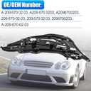 Rear Right Passenger Side Window Regulator Fits for Mercedes CLK W209 CLK320 CLK500 CLK350 CLK55 CLK63 AMG 2003-2009 A2096700203 2096700203