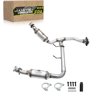 Left & Right Catalytic Converter Compatible with Ford F150 F-150 2011 2012 2013 2014 5.0L V8 Catalytic Convertor W/Gasket EPA Compliant 645252 645251