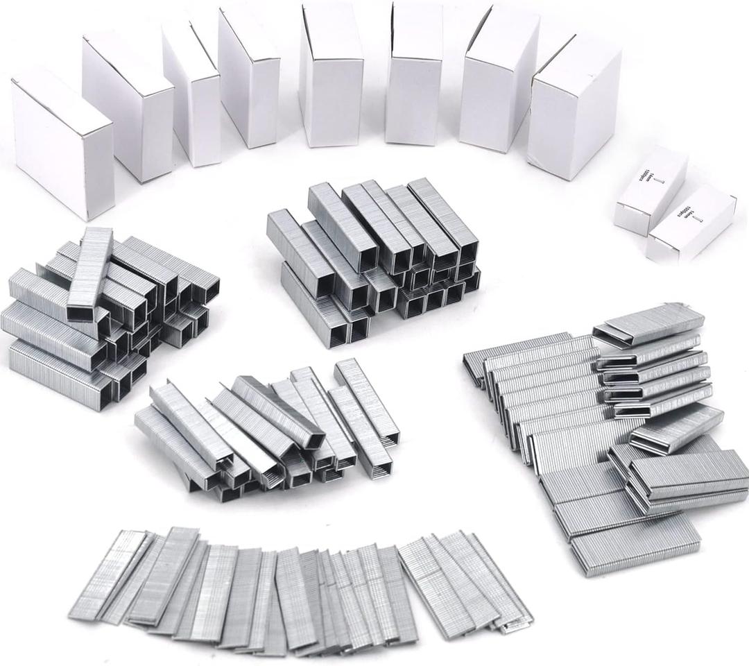 Werktough Staples 8mmx1000x2+10mmx1000x2+12mmx1000x2+14mmx1000x2+14mmx1000Tx2 x1