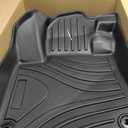 Floor Mats for Honda Civic 2016-2021, All Weather Floor Mats Trunk Cargo Liner and Door Sill Guards Accessories, Full Coverage Set