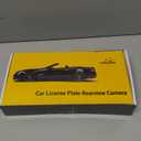 License Plate Backup Camera HD Night Vision Rear View Camera with 8 LEDs 170 Viewing Angle Waterproof Backup Rear Camera for Cars