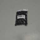 Muzata 250 Pack Black Cable Railing Rubber Grommets ONLY for Level 1/8" 5/32" Wire Rope Protector Sleeves Deck Cable Railing Hardware Kit Metal Posts CB29