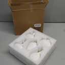 Small White Vases, Ceramic Bud Vase Set of 5, Mini Pottery Vases for Pampas Grass, Flowers, Decorative Vases for Home Modern Decor, Rustic Decor, Veses for Living Room Dining Table Shelves