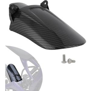 JFG RACING Rear Wheel Fender for Ebike,Imitation Carbon Fiber Motorcycle Shock Mudguard Mud Guard for Dirt Bike Surron Light Bee X and S/LBX/X160/X260