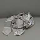 Ganeen 7 Pieces Christmas Cabinet Door Ribbon Bow Large Christmas Door Bow Christmas Cabinet Festive Ribbons Cabinet Bows Christmas Tree Bow Christmas Wreath Bow (Silver)