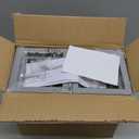 GreenLighting Modern Solar Post Cap Lights Fits 4x4 Wood, 4x4 & 5x5 PCV/Vinyl Outdoor Solar Powered Light, Fence Post, Landscaping, Deck, Garden- Bright LED, Waterproof Gray 4 Pack