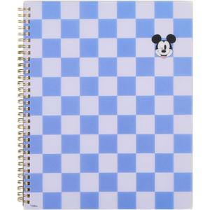 Organized by Happy Planner Disney Dated 12-Month Disc Bound Planner, Jul. 2026Jun. 2027, Big Size, Dashboard Layout, Twin-Loop Binding, 3 Extra Months, 1 Sticker Sheet, 8.5" x 11", Bright Day Check Mickey