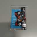 Maca Bates Halloween Dog Collar Spooky Ghost Dogs Collars with Bow Black and White Puppy Colar with Bowtie Adjustable Birthday Gift for XS Small Medium Large XL Girls Boys Male Female Dogs Pet