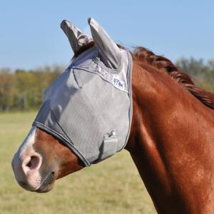 Cashel Crusader Fly Mask with Ears,Gray,Weanling Cashel Crusader Fly Mask with Ears,Gray,Weanling