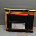 BIG RED 2-Piece Rolling Garage/Shop Creeper: 36" Padded Mechanic Cart with Headrest and 6 Casters, Red