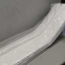 MABOZOO Pillow Wedge for Headboard Gap, White Bed Wedge Gap Filler King Size, Foldable Bed Wedge Pillow for Headboard, Foam Mattress Gap Filler, 76"x6"x6"