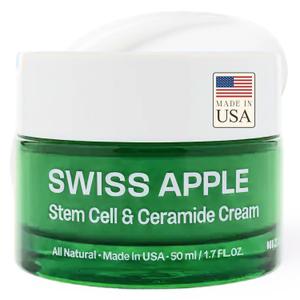 Swiss Apple Stem Cell anti-aging | Triple Ceramide Complex for Sensitive & Eczema- Prone Skin | Reduces Fine Lines, Redness & Dryness | Probiotic Ferments | Vegan | Mudita Earth