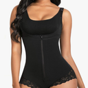 SHAPERX Women's Fajas Colombianas Shapewear Postpartum Tummy Control Body Shaper Butt Lifter Bodysuit, Size XL