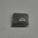 POLYTE Microfiber Lint Free Washcloth Face Towel, 13 x 13 in, 4 Pack (Gray, Waffle Weave)