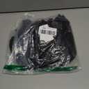 LOMON Women Y2k Mini Slip Skirt with Lace Trim Pleated Ruffle Short Skirts Flowy Club Night Skort Underskirt XL (Black)