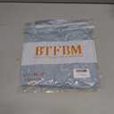 BTFBM Summer Dresses for Women 2025 High Neck Casual Sleeveless Bodycon Formal Ruched Cocktail Club Party Mini Dress (XL)