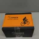 YUNSCM 2-PCS 26" Mountain Bike Tires 26x2.125/57-559 60TPI and 26" Bike Tubes Schrader Valve Compatible with 26x2.0 26x2.10 26 x 2.125 26x2.15 Bike Bicycle Tires and Tubes (Y-367)