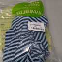 Fitwarm Blue and White Striped Dog Pajamas, Waffle Dog Clothes for Small Dogs Girl Boy, Puppy Onesie with Feet, Pet Cat Outfit, Medium