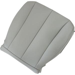 FZJDSD Light Gray Driver Side Bottom Microfiber Leather Replacement Seat Cover Compatible with Toyota Sienna 2011 2012 2013 2014