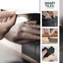 Smart Tiles Peel and Stick backsplash, Subway Pure White, 22.56"x10.87", Pack of 5