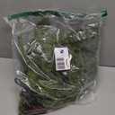 LITBLOOM Norfolk Pine Garland with Lights 6FT Battery Operated or USB Powered, Lighted Garland with Timer 110 LED Fairy Lights for Fireplace, Table Christmas Decoration