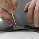 2 x HARFINGTON 3pcs Handwork Sewing Awl Double Gourd Hook Head Awl Leather Punch Hole Tool with Wooden Handle Scratch for Broken Wire Drilling Stitching Repair and DIY Handmade, Rosewood Color