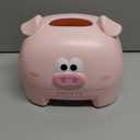 Tissue Box, Cute Tissue Storage Box Pig Shaped Decorative Towel Napkin Container Case for Tabletop ()