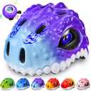 DOJASOHILMI Toddler/Kids Bike Helmet for Boys Girls Adjustable Kids Helmet 3D Lightweight Ventilation and Multi-Sports Scooter Cycling Roller Balance Bike