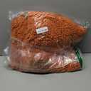 Non Slip Thick Shaggy Chenille Bathroom Rug Sets 2 Piece, Thickened Hot Melt Rubber Bottom Bath Mats for Bathroom, Bath Rugs Quick Dry Machine Washable for Shower (Burnt Orange, 32"x20" Plus 17"x24")