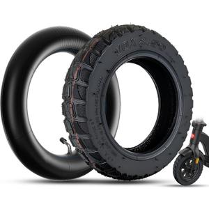 10x2.50 Off Road Tire and Tube Set, Only Fit for 6 inch Rim Hub, Fit for 6" Rim Smart Self Balancing Hoverborad, for Kugoo M4/ M4 Pro, Inokim Quick 4 Electric Scooter