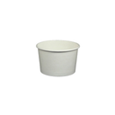 Coppetta 3-Ounce Dessert Cups, 200 Disposable Ice Cream Cups - Lids Sold Separately, Heavy-Duty, White Paper Frozen Yogurt Bowls, For Hot And Cold Foods, Perfect For Gelato Or Mousse - Restaurantware