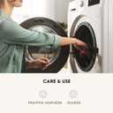 4 Pcs Blue Spring Hydrangeas Kitchen Towels, 27.5x20 Inch Watercolor Floral Decorative Kitchen Hand Towels, Summer Farmhouse Absorbent Dishcloth Fast Drying for Cooking (Hydrangeas)