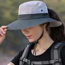 Womens Sun Visor Hat Foldable Beach Summer Fishing Hat