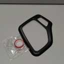 JeCar Carbon Fiber Interior Center Console Gear Shift Panel Trim Cover Fit for 2014-2018 Jeep Cherokee Interior Accessories