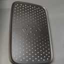 Rain Shower Head with Handheld High Pressure rainfall Shower Heads with Handheld Spray Combo Adjustable one-piece stand daul shower head Built-in Magnetic Docking and Power Jets (Nickel)