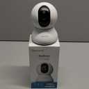 Security Camera 2K, blurams Baby Monitor Dog Camera 360-degree for Home Security w/Smart Motion Tracking, Phone App, IR Night Vision, Siren, Works with Alexa & Google Assistant & IFTTT, 2-Way Audio