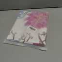 VOGOL Bird Pattern Farmhouse Valances, Light Filtering Privacy Curtains Valance for Dining Room, Faux Linen Flower Print Window Treatments for Office, 60W x 14L, 1 Panel