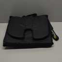 Everlasting Comfort Stadium Seats with Back Support - Adjustable Memory Foam Bleacher Chairs with Back and Cushion, Portable, Easy Folding Stadium Seat Cushion with Storage Pocket (16 inches x 17 inches x 15 inches, 01. Black)